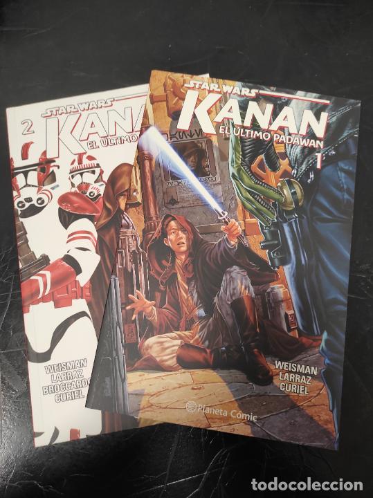 C&oacute;mics: STAR WARS - KANAN EL &Uacute;LTIMO PADAWAN TOMOS 1 Y 2 - PLANETA COMIC MARVEL - Foto 1