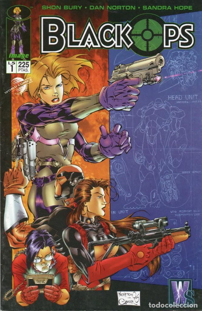 C&oacute;mics: BLACKOPS, MINISERIE DE 5 y DV8 VS BLACKOPS, MINISERIE DE 3. COMPLETAS. WILDSTORM. IMAGE - Foto 1