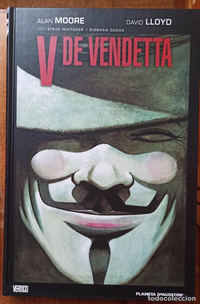 C&oacute;mics: V DE VENDETTA POR ALAN MOORE Y DAVID LLOYD. EDICION ABSOLUTE - Foto 1