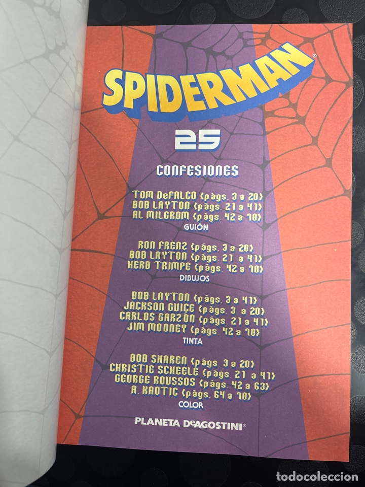 C&oacute;mics: SPIDERMAN COLECCIONABLE VOL.1 N.25 CONFESIONES ( 2002/2003 ) - Foto 3