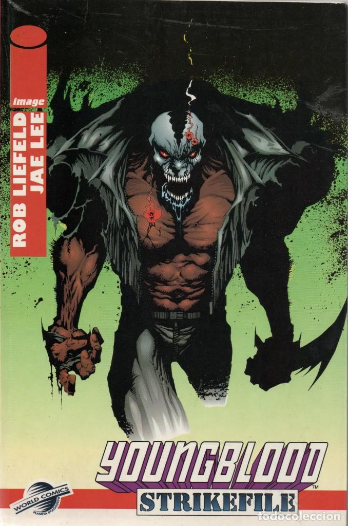 C&oacute;mics: YOUNGBLOOD STRIKEFILE. CHAPEL. DIE HARD. LIBRO DOBLE IMAGE. WORLD COMICS - Foto 1