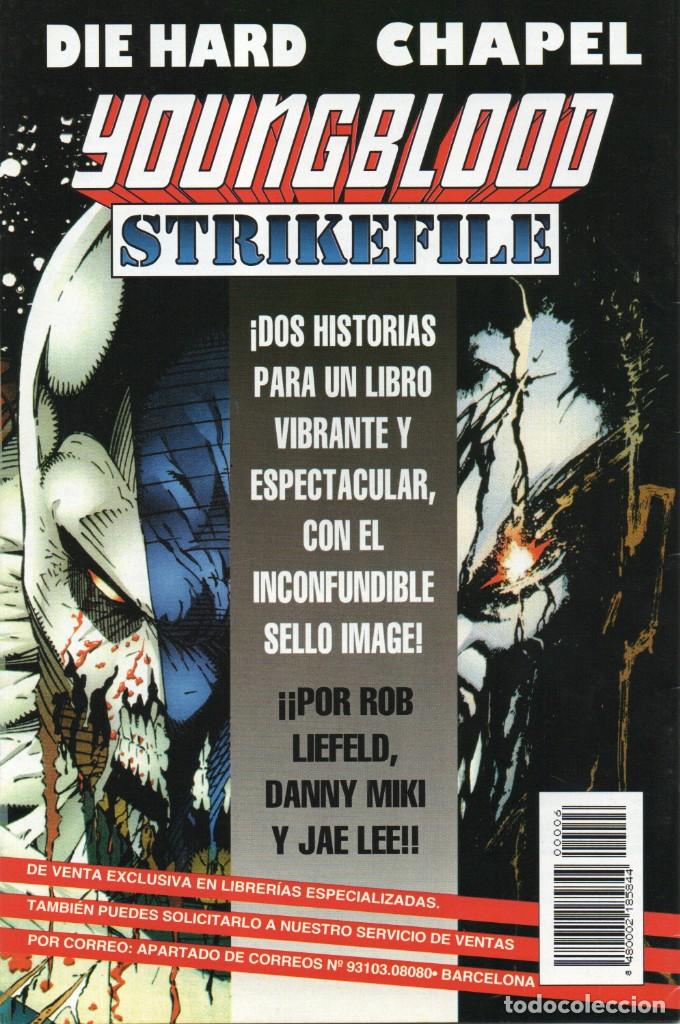 C&oacute;mics: YOUNGBLOOD STRIKEFILE. CHAPEL. DIE HARD. LIBRO DOBLE IMAGE. WORLD COMICS - Foto 2