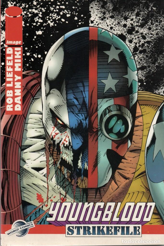 C&oacute;mics: YOUNGBLOOD STRIKEFILE. CHAPEL. DIE HARD. LIBRO DOBLE IMAGE. WORLD COMICS - Foto 3
