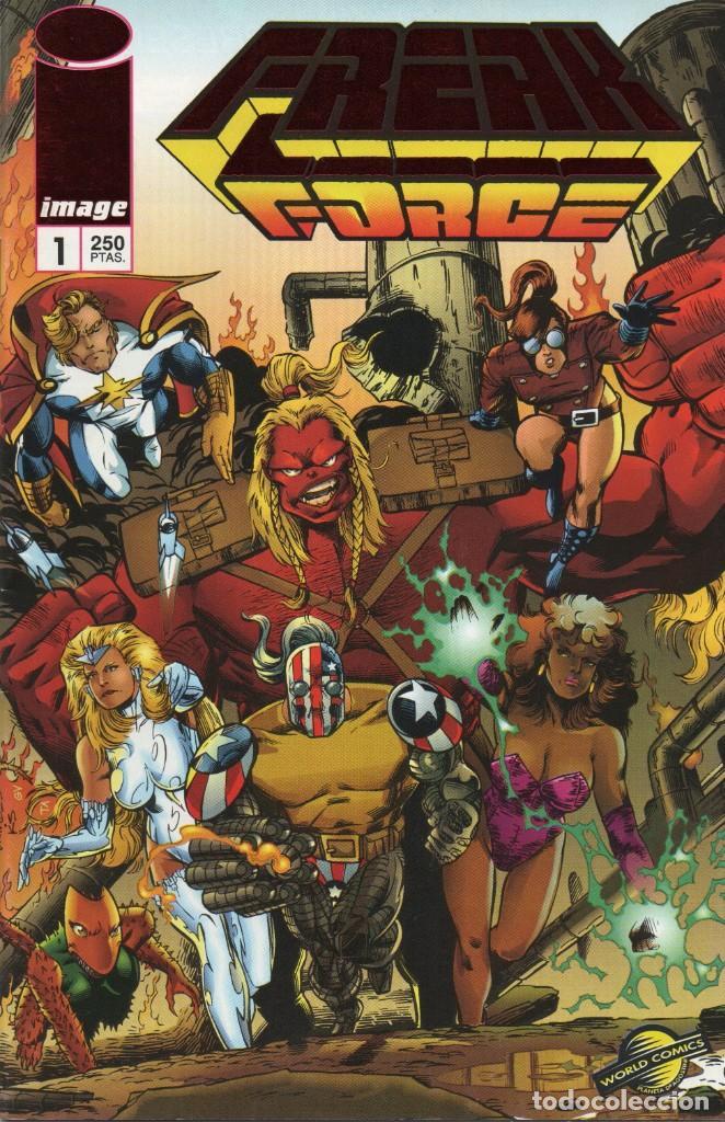 C&oacute;mics: FREAK FORCE. 1 AL 9. COLECCI&Oacute;N COMPLETA. IMAGE - Foto 1