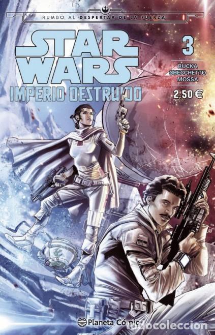 C&oacute;mics: STAR WARS IMPERIO DESTRUIDO N&ordm; 3 - PLANETA - IMPECABLE - Foto 1