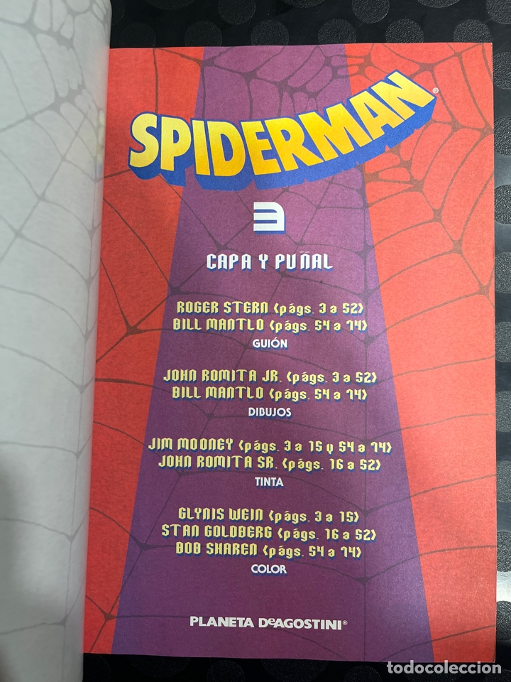C&oacute;mics: SPIDERMAN COLECCIONABLE VOL.1 N.3 CAPA Y PU&Ntilde;AL ( 2002/2003 ) - Foto 3