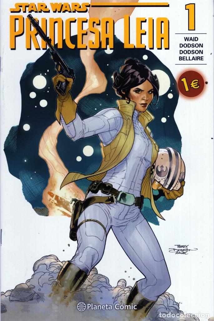 C&oacute;mics: STAR WARS PRINCESA LEIA COMPLETA 5 NUMEROS - PLANETA - IMPECABLE - Foto 2