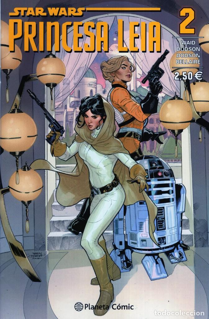 C&oacute;mics: STAR WARS PRINCESA LEIA COMPLETA 5 NUMEROS - PLANETA - IMPECABLE - Foto 3