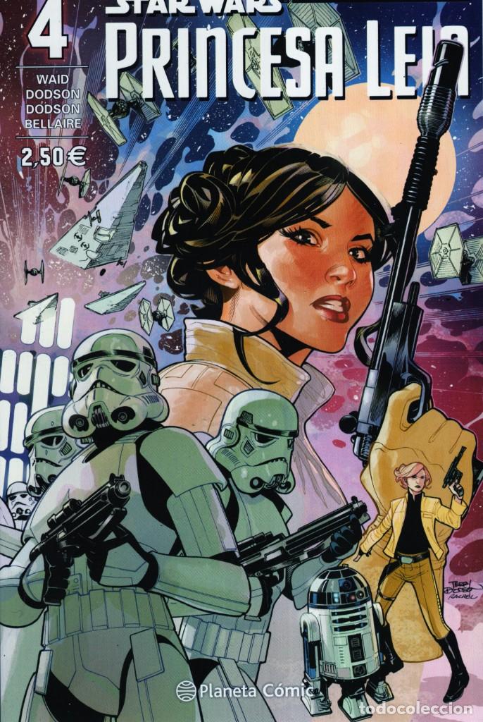 C&oacute;mics: STAR WARS PRINCESA LEIA COMPLETA 5 NUMEROS - PLANETA - IMPECABLE - Foto 5