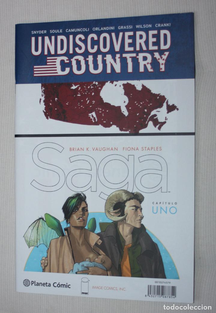 Fumetti: UNDISCOVERED COUNTRY : ONCE & FUTURE N&ordm; 01 + SAGA capitulo 1.