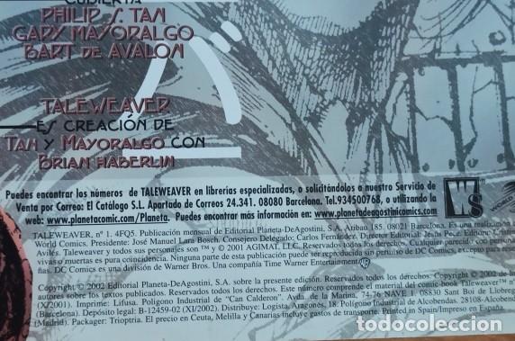 C&oacute;mics: TALEWEAVER - COLECCI&Oacute;N COMPLETA 6 N&Uacute;MEROS - WILDSTORM, 2.001 - Foto 5