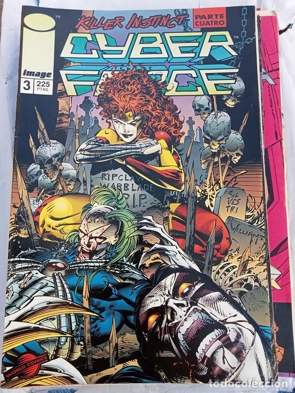 C&oacute;mics: cyber force N&ordm; 2 y N&ordm; 3 - Foto 2
