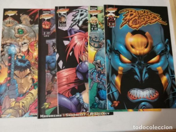 C&oacute;mics: COMICS BATTLE CHASERS 1 AL 5 COMPLETA Y REUNI&Oacute;N DE HEROES. - Foto 2