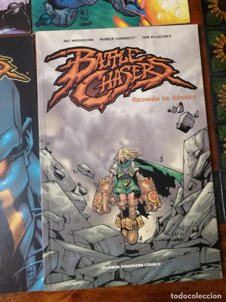 C&oacute;mics: COMICS BATTLE CHASERS 1 AL 5 COMPLETA Y REUNI&Oacute;N DE HEROES. - Foto 9