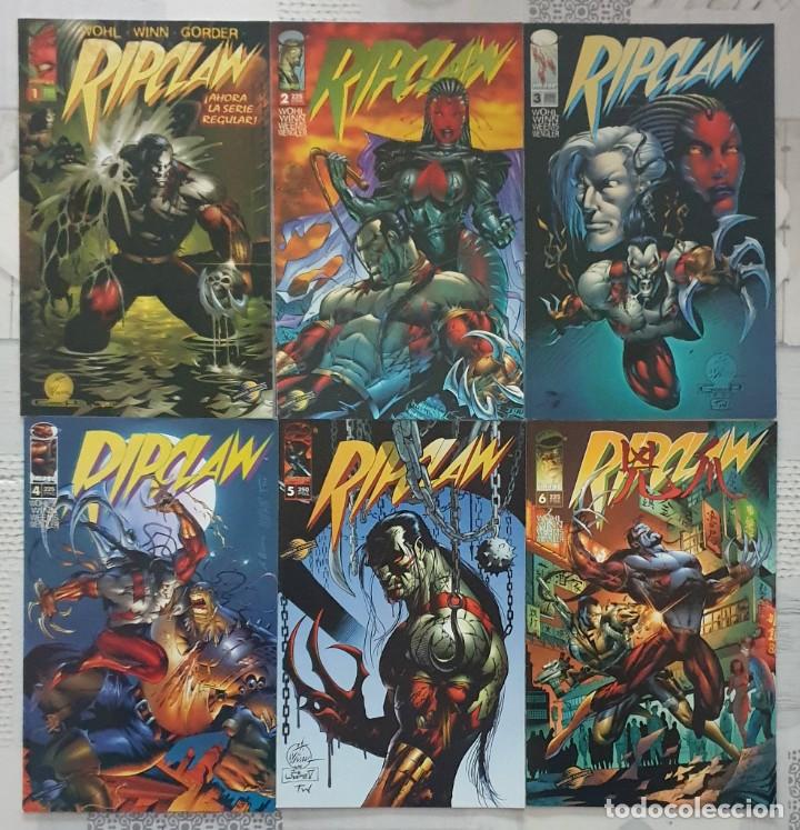 C&oacute;mics: RIPCLAW Vol. 2. SL completa de 6 comics. Planeta 1996 - Foto 1