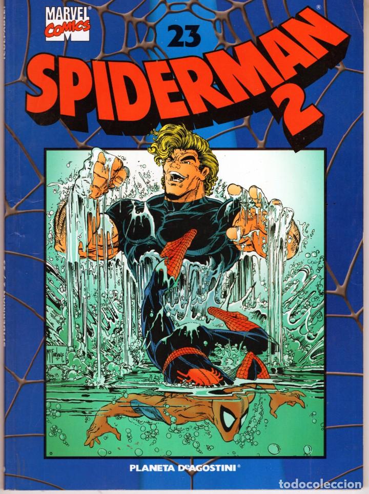 C&oacute;mics: SPIDERMAN COLECCIONABLE 2 AZUL N&ordm; 23 - PLANETA - Foto 1