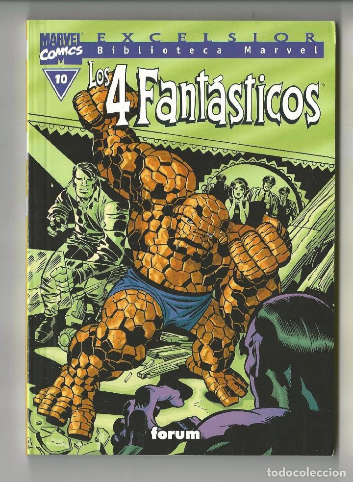 C&oacute;mics: Planeta. Biblioteca marvel. Los 4 fant&aacute;sticos. 10 - Foto 1