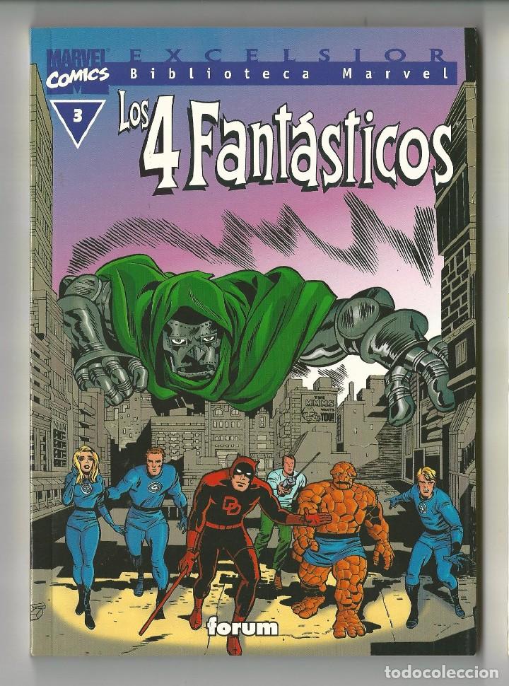 C&oacute;mics: Planeta. Biblioteca marvel. Los 4 fant&aacute;sticos. 3 - Foto 1