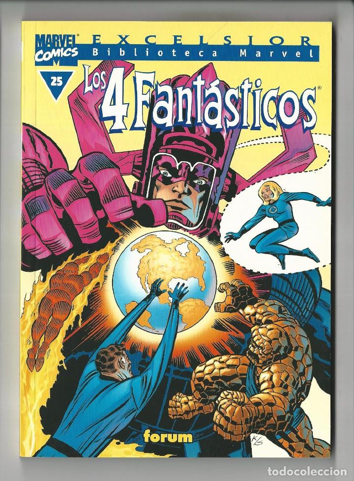 C&oacute;mics: Planeta. Biblioteca marvel. Los 4 fant&aacute;sticos. 25 - Foto 1