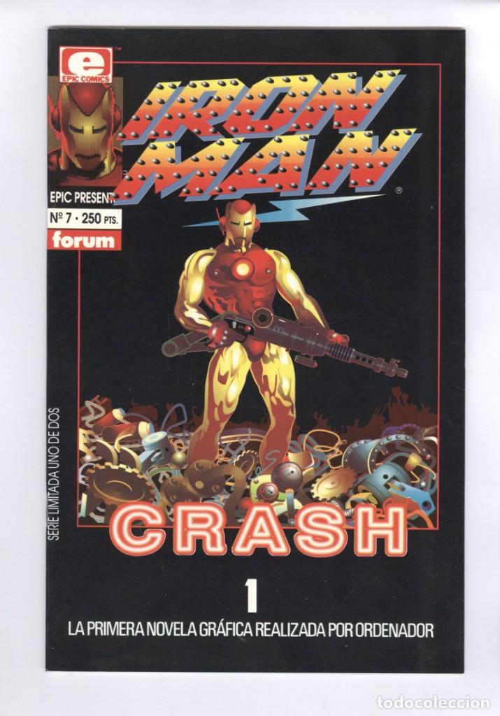 C&oacute;mics: Planeta. Epic presents. 7. Iron Man. Crash. - Foto 1