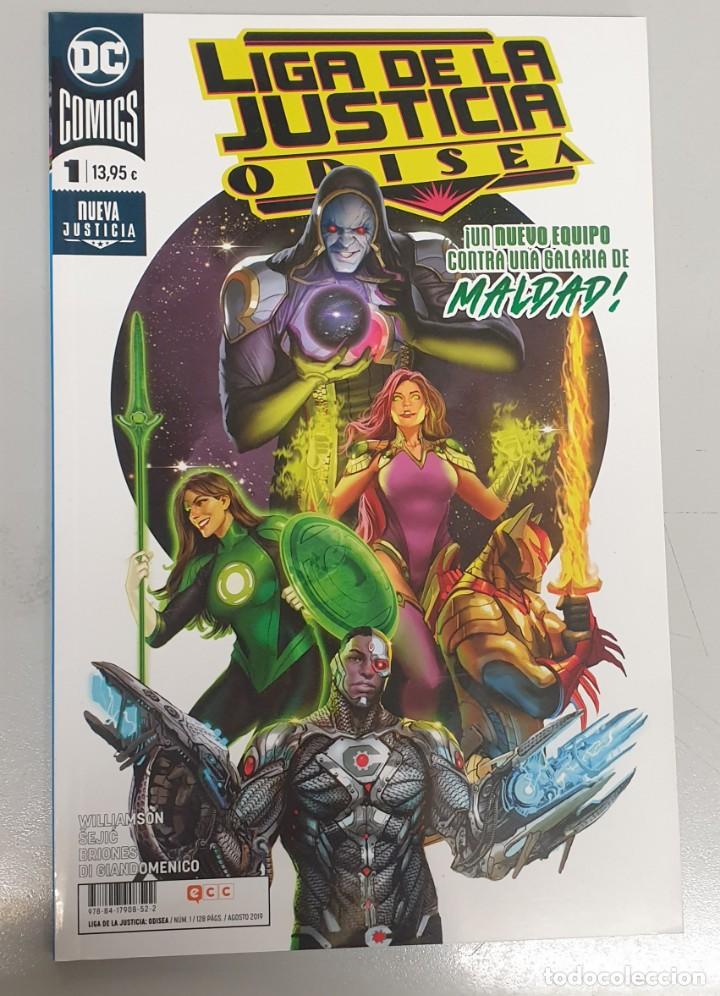 C&oacute;mics: LIGA DE LA JUSTICIA ODISEA N&ordm; 1 / DC COMICS - ECC - Foto 1