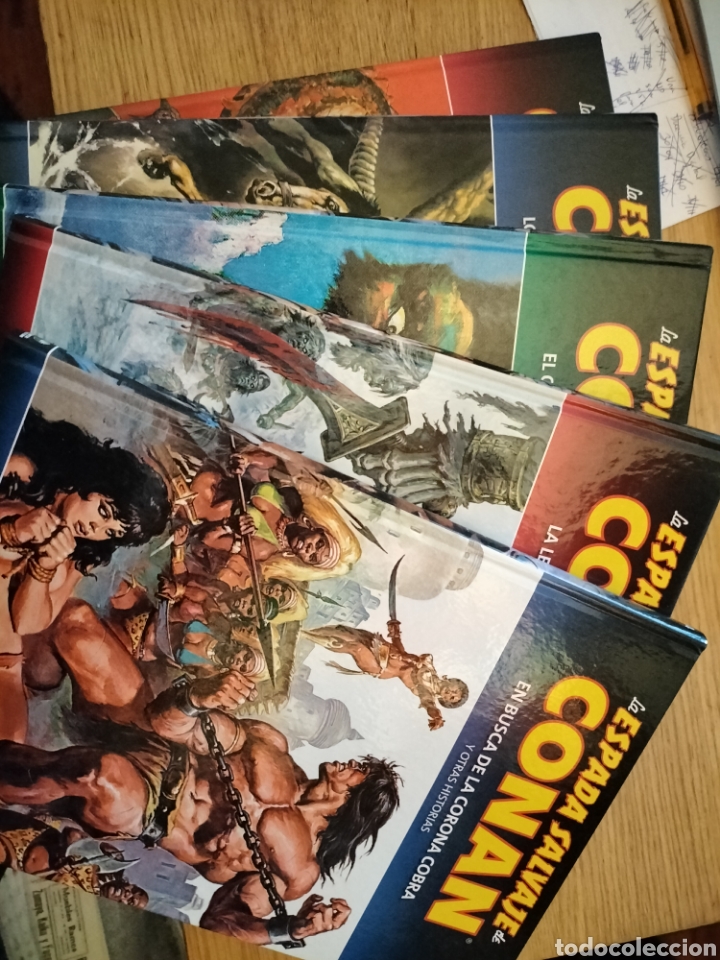 C&oacute;mics: 5 tomos de La Espada Salvaje de Conan, Planeta - Foto 1