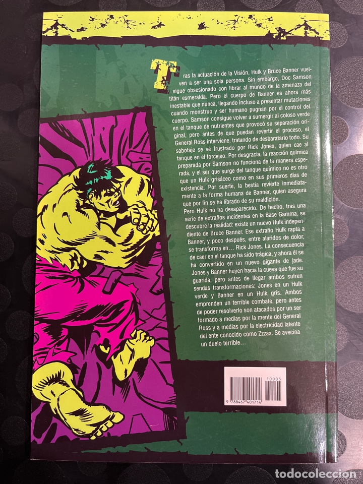 C&oacute;mics: COLECCIONABLE EL INCRE&Iacute;BLE HULK N.3 DEBE MORIR HULK ? ( 2003/2004 ) - Foto 2