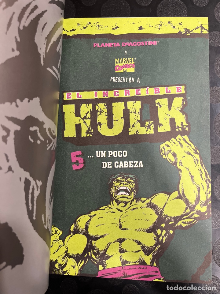 C&oacute;mics: COLECCIONABLE EL INCRE&Iacute;BLE HULK N.5 UN POCO DE CABEZA ( 2003/2004 ) - Foto 3