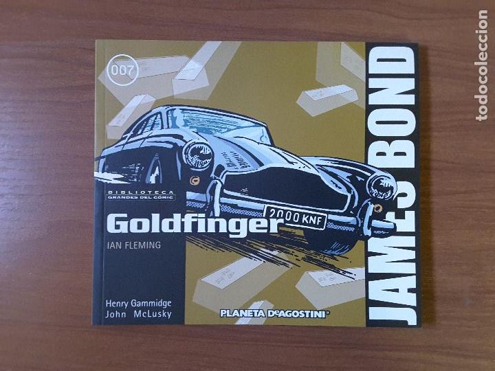 C&oacute;mics: James Bond 3. Goldfinger. Planeta. - Foto 1