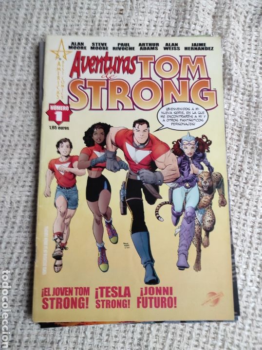 C&oacute;mics: AVENTURAS TOM STRONG N&ordm; 1 ( ALAN MOORE ) - Foto 1