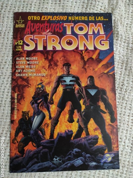 C&oacute;mics: AVENTURAS TOM STRONG N&ordm; 12 ( ALAN MOORE ) - Foto 1