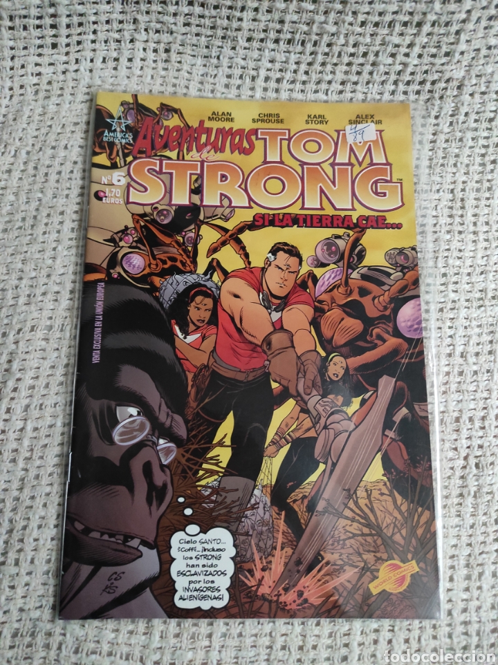 C&oacute;mics: AVENTURAS TOM STRONG N&ordm; 6 ( ALAN MOORE ) - Foto 1