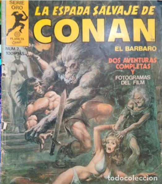 C&oacute;mics: LA ESPADA SALVAJE DE CONAN..N&deg; 2. . 1982 - Foto 1