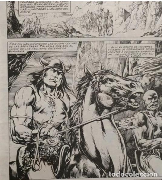 C&oacute;mics: LA ESPADA SALVAJE DE CONAN..N&deg; 2. . 1982 - Foto 4