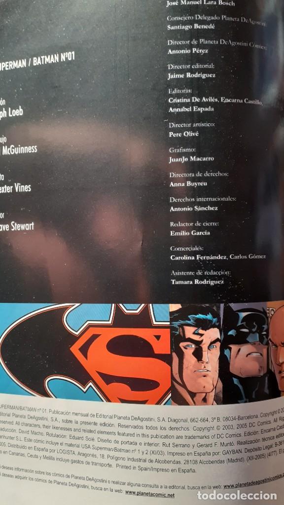 C&oacute;mics: SUPERMAN/BATMAN ** NUMERO 01 ** PLANETA - Foto 3