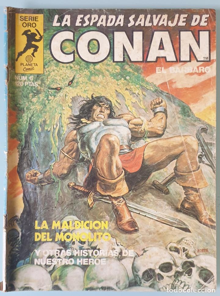 C&oacute;mics: La espada salvaje de Conan #6 (Planeta, 1982) - Foto 1