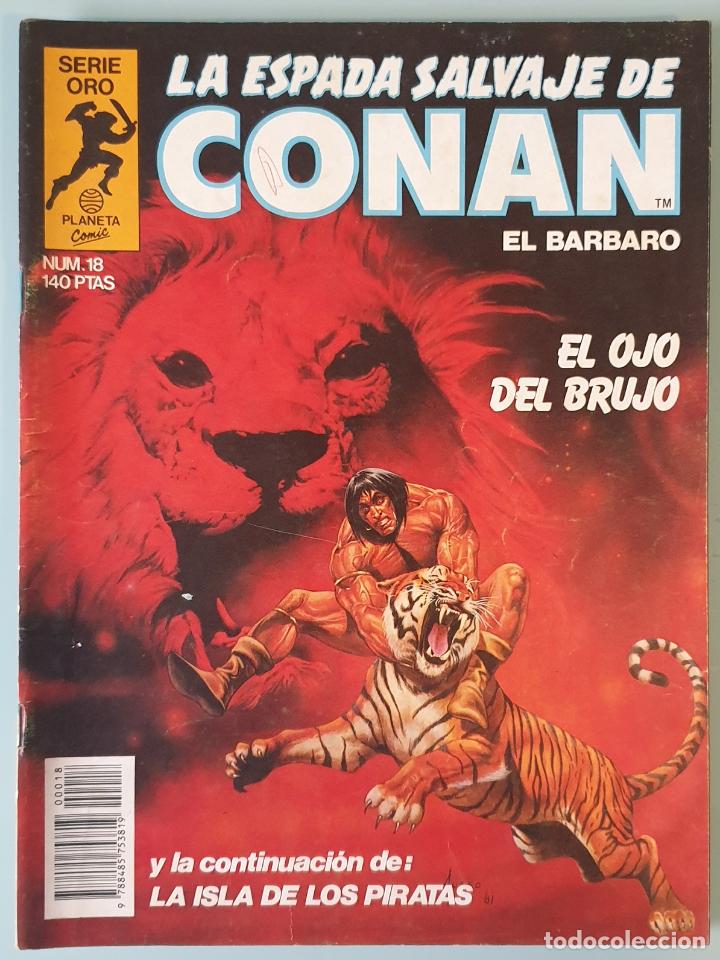 C&oacute;mics: La espada salvaje de Conan #18 (Planeta, 1983) - Foto 1