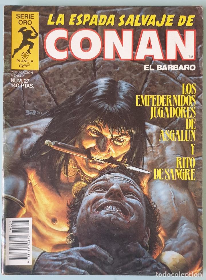 C&oacute;mics: La espada salvaje de Conan #27 (Planeta, 1984) - Foto 1