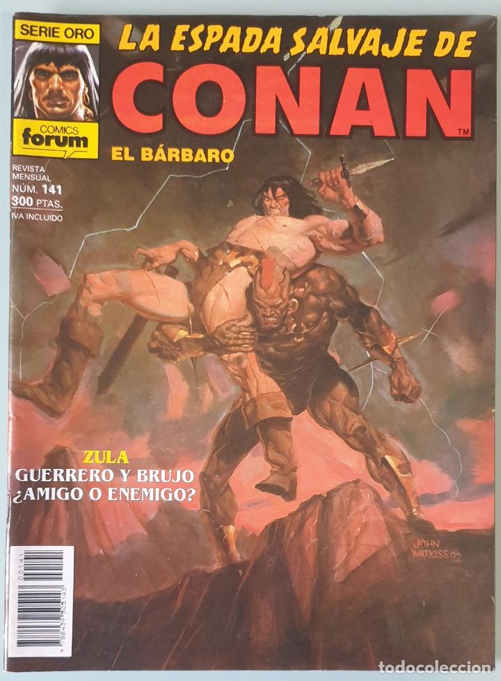 C&oacute;mics: La espada salvaje de Conan #141 (Planeta, 1993) - Foto 1