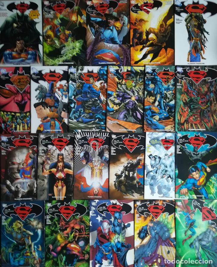 C&oacute;mics: BATMAN Y SUPERMAN COMPLETA BUEN ESTADO - Foto 1