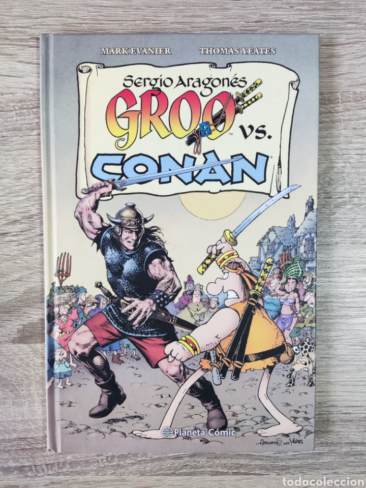 C&oacute;mics: GROO vs. CONAN SERGIO ARAGONES PLANETA COMIC - Foto 1