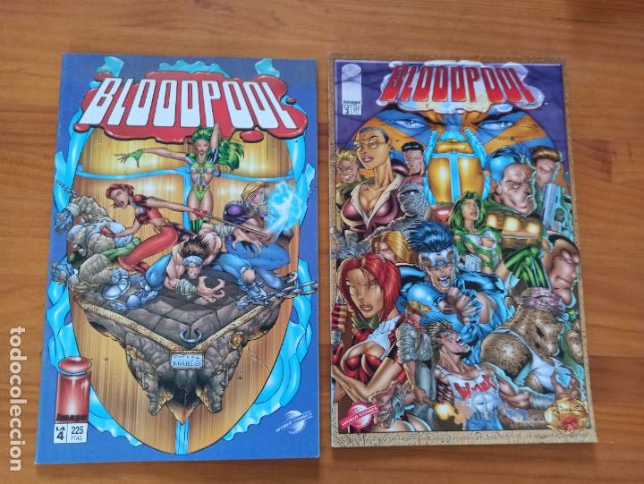 C&oacute;mics: BLOODPOOL COMPLETA - N&ordm; 1, 2, 3 Y 4 - IMAGE - PLANETA (CK) - Foto 3