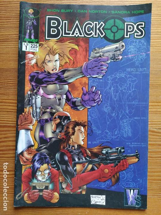 C&oacute;mics: BLACK OPS N&ordm; 1 (DE 5) - WORLD COMICS - PLANETA (8L) - Foto 1