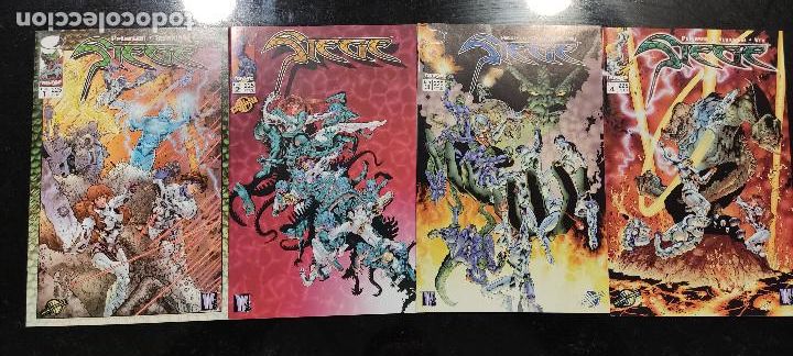 C&oacute;mics: Siege 1 a 4 (Completa) Grapa - Foto 1