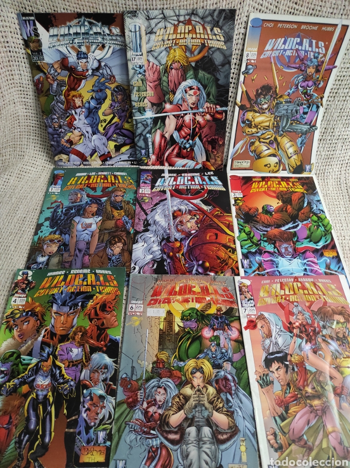 C&oacute;mics: WILDCATS VOL. 2 - LOTE DE 9 EJEMPLARES -ED. PLANETA - Foto 1