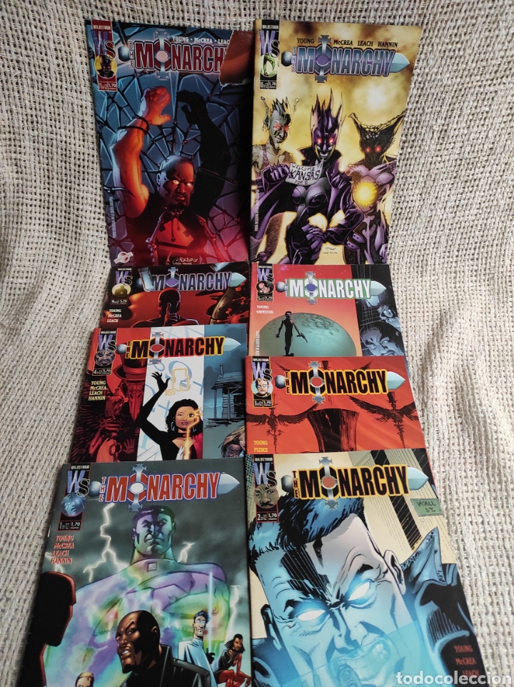 Comics : THE MONARCHY, LOTE DE 8 EJEMPLARES - -ED. PLANETA