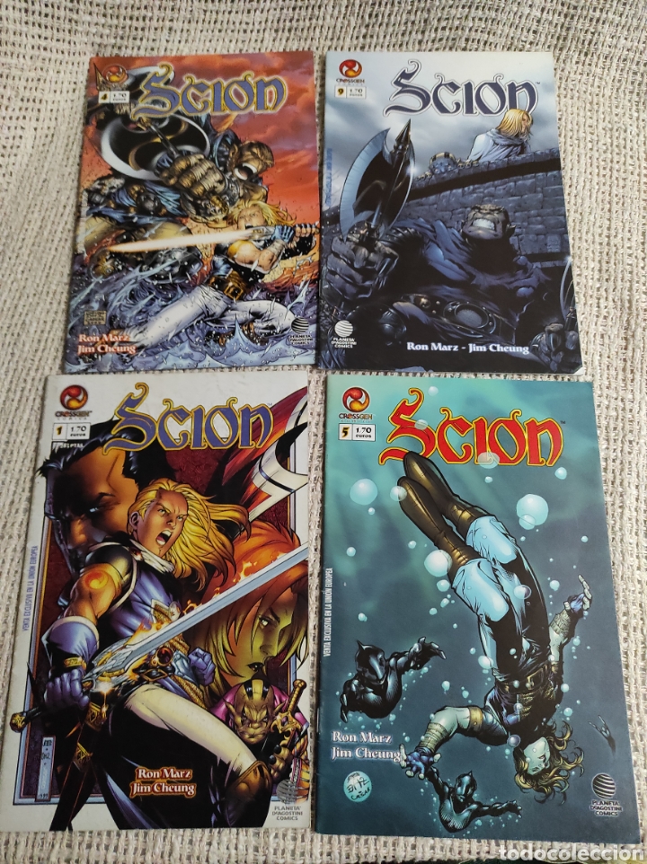 Comics: SCION N&ordm; 1, 4, 5, 9, -ED. PLANETA grossgen comics