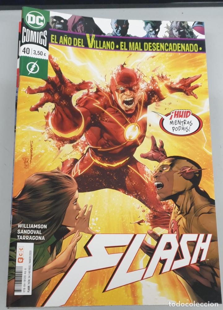 C&oacute;mics: FLASH N&ordm; 54 / 40 : EL A&Ntilde;O DEL VILLANO : EL MAL DESENCADENADO / DC - ECC - Foto 1