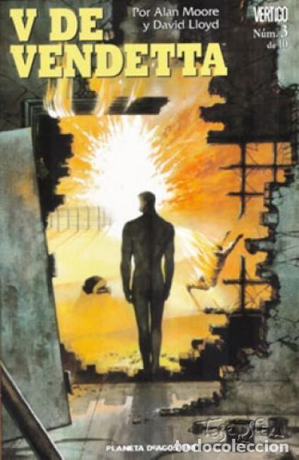 C&oacute;mics: V DE VENDETTA N&ordm; 3 - PLANETA - IMPECABLE - Foto 1