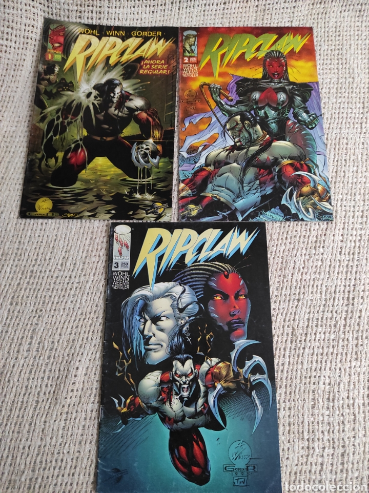 C&oacute;mics: RIPCLAW VOL. 2 , LOTE DE 3 EJEMPLARES -n&uacute;meros - 1, 2, 3, ( DEL SELLO IMAGE ) - Foto 1